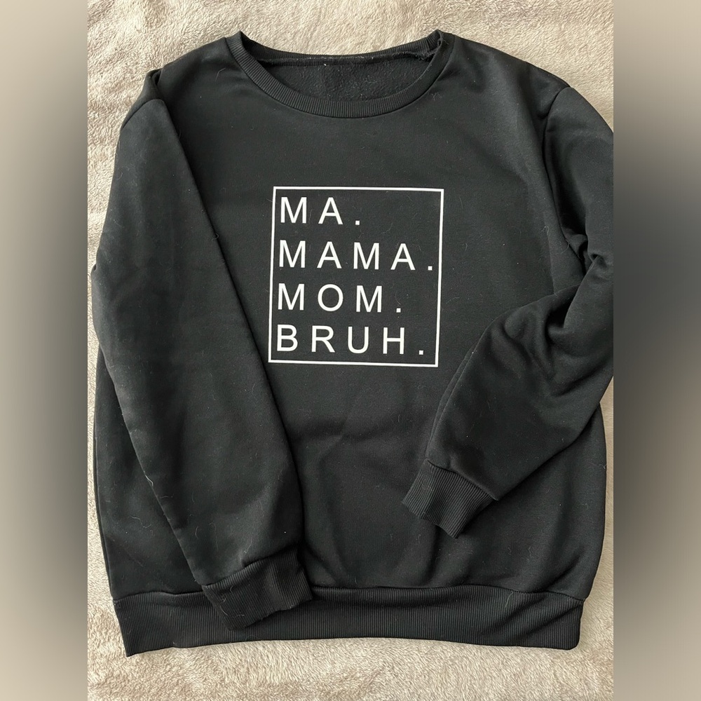 SHEIN polyester crewneck